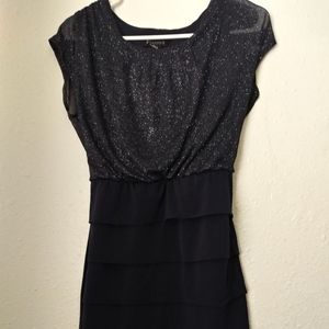 Dark blue dress